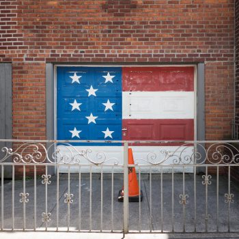 sunnyside-american-flag-garage-door-queens-neighborhood-new-york