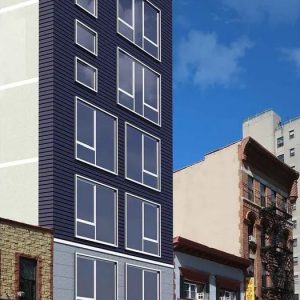 Rendering of Be.Live at 1950 Amsterdam Avenue - Paul Chirstakos Architecture