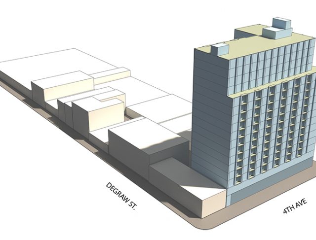 Preliminary rendering of 164 4th Avenue