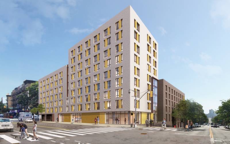 Rendering of 1727 Amsterdam Avenue - Think! Architecture & Design