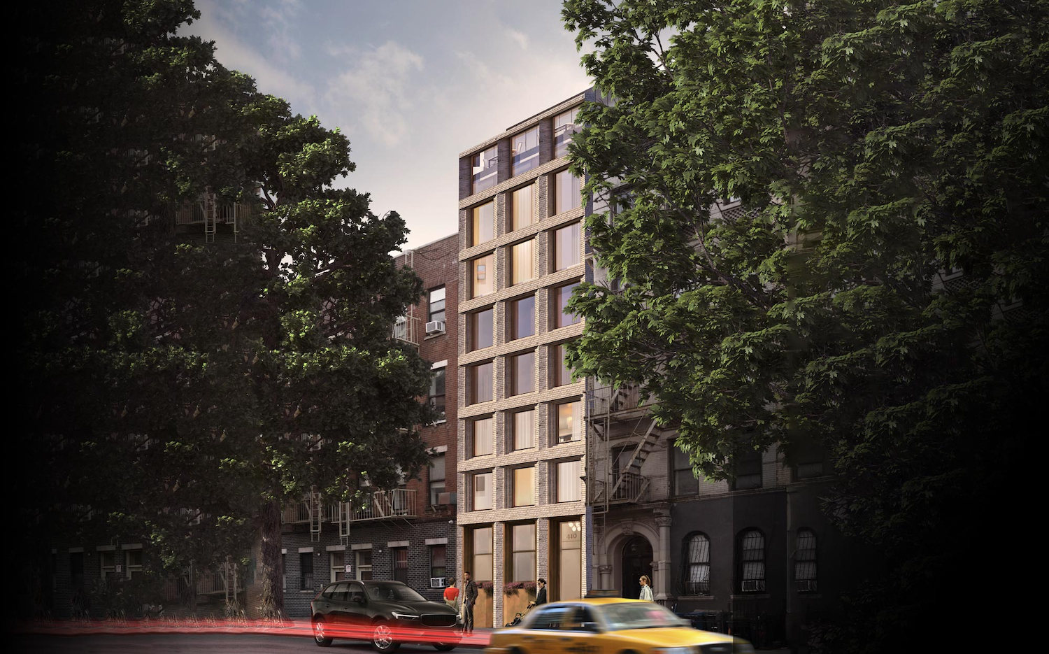 Rendering of 410 West 49th Street