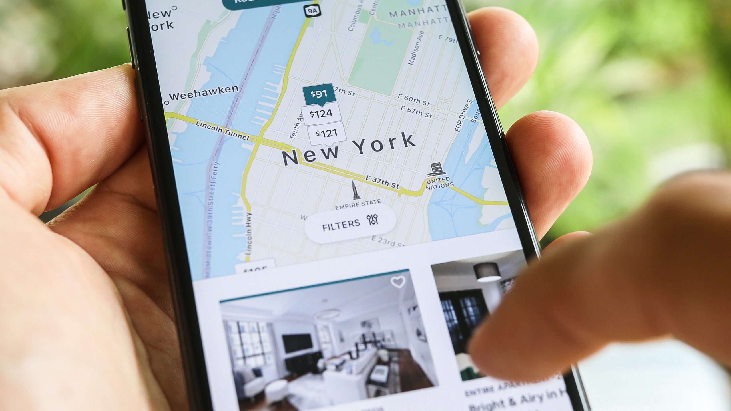 NYC home rental Airbnb