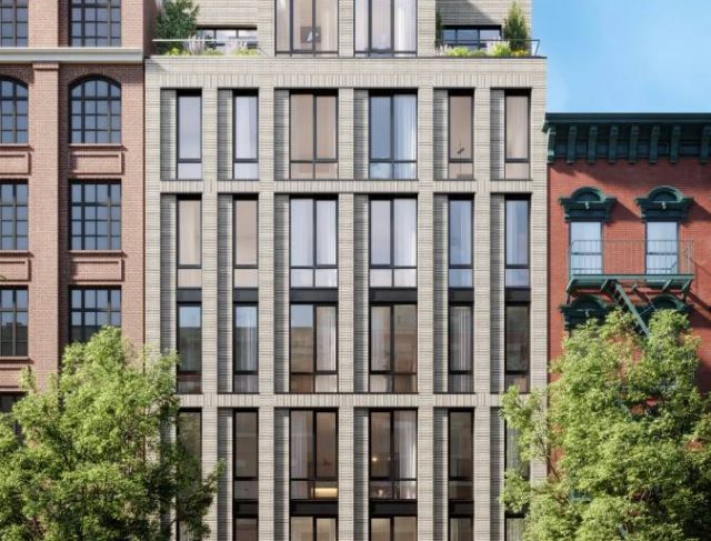 Exterior rendering of 66 Clinton Street