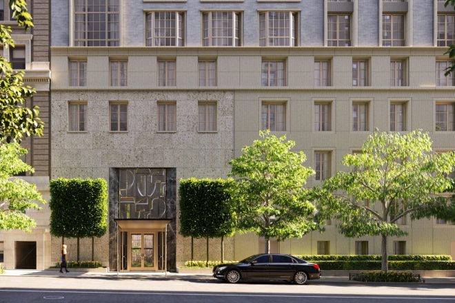 109 East 79th Street. Rendering by Noë & Associates with The Boundary