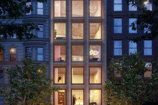 Evening rendering of 378 Broome Street