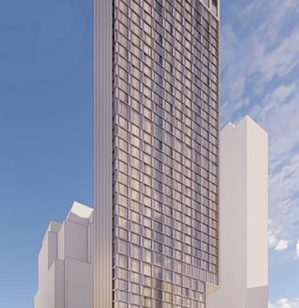 Preliminary rendering of 55 Willoughby Street in Downtown Brooklyn