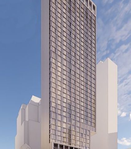 Preliminary rendering of 55 Willoughby Street in Downtown Brooklyn