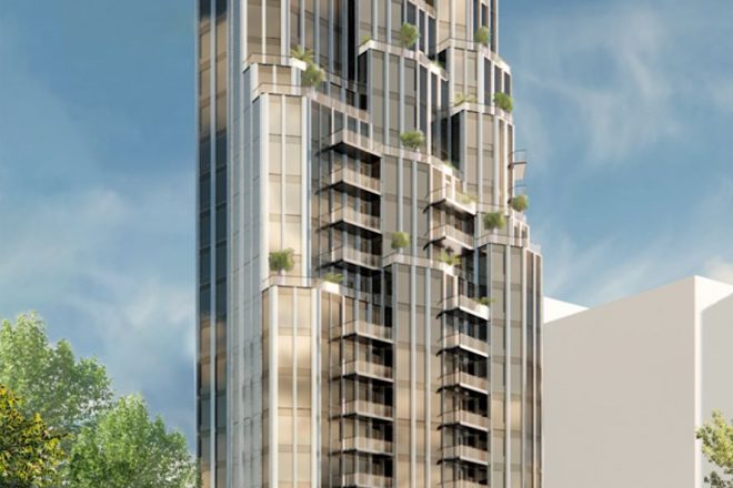 Rendering of 539 West 54th Street - GF55 Architects