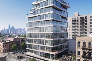 Aerial rendering of 651 Fourth Avenue - INOA Architecture