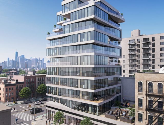 Aerial rendering of 651 Fourth Avenue - INOA Architecture