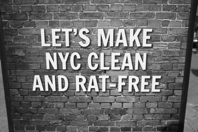Advertisement,For,Cleaning,New,York,City,In,Black,And,White