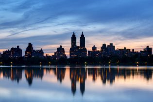 Skyline,Of,Buildings,Along,Central,Park,West,Viewed,From,Above