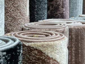 Carpets,Variety,Selection,Rolled,Up,Rugs,Shop,Store