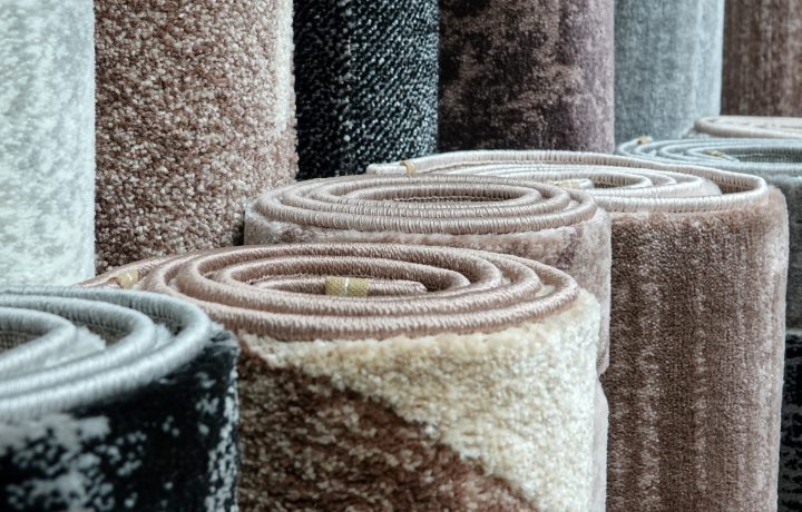 Carpets,Variety,Selection,Rolled,Up,Rugs,Shop,Store