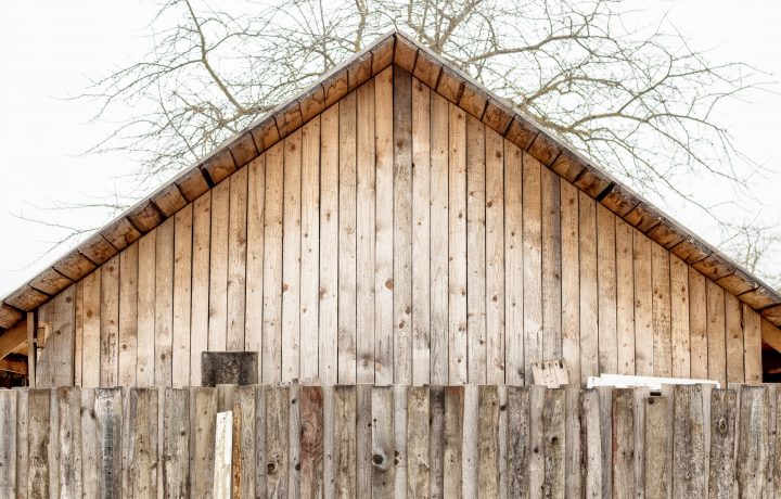 Wooden,Roof,Of,The,House